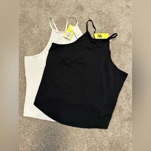 Target Women's Classic Black and White Active Tank Tops